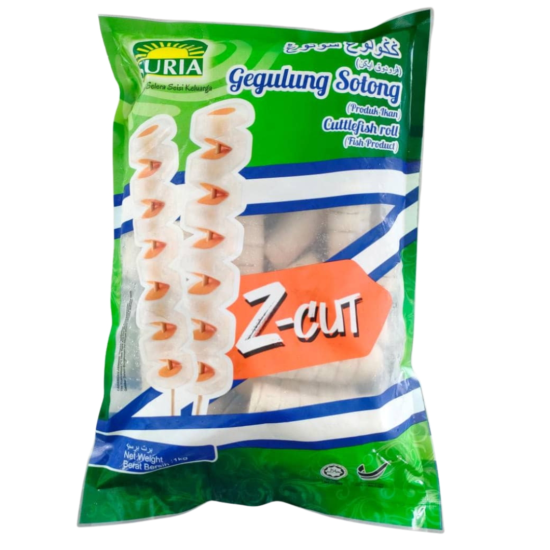 Suria - Gegulung Sotong Z Cut (1kg)