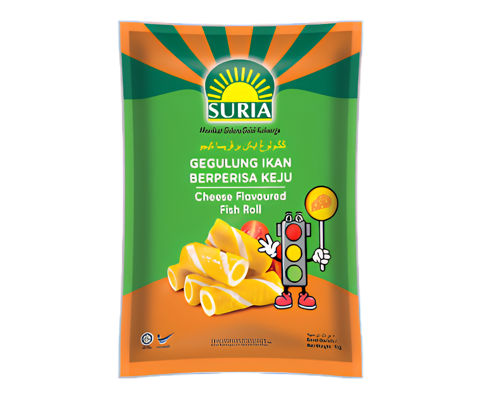 Suria - Gegulung Ikan Berperisa Keju (1kg)