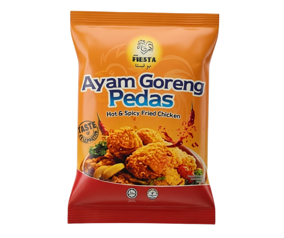 Ayam Fiesta - Hot & Spicy Fried Chicken (800g)